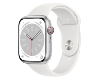 Apple Watch 8 45/Silver Aluminum/White Sport LTE - 1071053 - zdjęcie 1