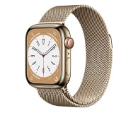 Apple Watch 8 41/Gold Milanese Loop LTE - 1070985 - zdjęcie 1