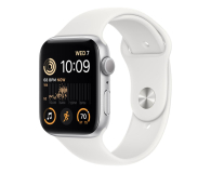 Apple Watch SE 2 44/Silver Aluminum/White Sport GPS - 1071041 - zdjęcie 1