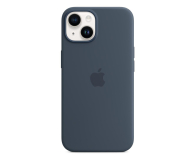 Apple Silikonowe etui z MagSafe iPhone 14 błękit - 1070981 - zdjęcie 1