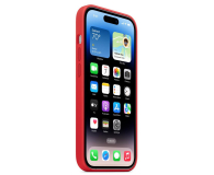 Apple Silikonowe etui z MagSafe iPhone 14 Pro (PRODUCT)RED - 1071005 - zdjęcie 3