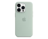 Apple Silikonowe etui z MagSafe iPhone 14 Pro agawa - 1071017 - zdjęcie 1