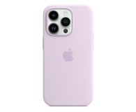 Apple Silikonowe etui z MagSafe iPhone 14 Pro liliowe - 1071008 - zdjęcie 1