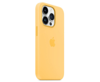 Apple Silikonowe etui z MagSafe iPhone 14 Pro Max żółte - 1071032 - zdjęcie 2