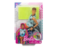 Barbie Fashonistas Ken na wózku Top w palmy - 1107830 - zdjęcie 2
