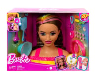 Barbie Głowa do stylizacji Neonowa tęcza Brązowe włosy - 1102511 - zdjęcie 1