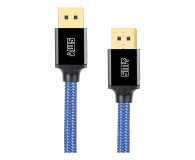 Silver Monkey X Kabel DisplayPort 2.0 Ultra w oplocie 3m niebieski - 1079419 - zdjęcie 1