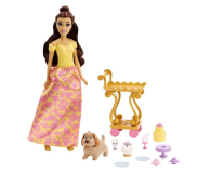 Mattel Disney Princess Bella i wózek z podwieczorkiem - 1111780 - zdjęcie 2