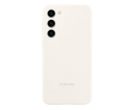 Samsung Silicone Case do Galaxy S23+ kremowe - 1110041 - zdjęcie 1
