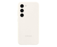 Samsung Silicone Case do Galaxy S23 kremowe - 1110030 - zdjęcie 1