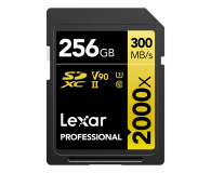 Lexar 256GB 2000x Professional SDXC UHS-II U3 V90 - 1111581 - zdjęcie 1