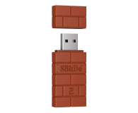 8BitDo USB Wireless Adapter 2 - Brown - 1106089 - zdjęcie 1