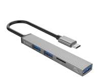 Orico USB-C - 3x USB-A, czytnik Kart - 1187913 - zdjęcie 1
