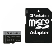 Verbatim 256GB microSDXC Pro 90MB/s - 1189575 - zdjęcie 1