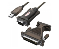 Unitek Adapter USB - RS-232, DB25M - 444916 - zdjęcie 1