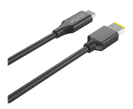 Unitek Kabel zasilający USB-C 65W 11x4.5mm Lenovo - 1192126 - zdjęcie 2