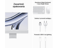 Apple iMac 24 M3/16GB/512/MacOS Retina 4,5K Srebrny 8R GPU - 1193273 - zdjęcie 9