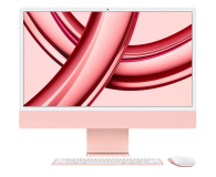 Apple iMac 24 M3/16GB/512/MacOS Retina 4,5K Różowy 8R GPU - 1193320 - zdjęcie 1