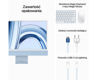 Apple iMac 24 M3/16GB/256/MacOS Retina 4,5K Niebieski 8R GPU - 1193248 - zdjęcie 9