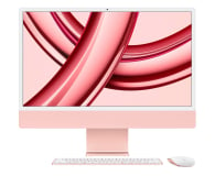 Apple iMac 24 M3/8GB/512/MacOS Retina 4,5K Różowy 10R GPU - 1193000 - zdjęcie 1