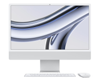 Apple iMac 24 M3/24GB/1TB/MacOS Retina 4,5K Srebrny 10R GPU - 1193322 - zdjęcie 1