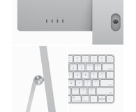 Apple iMac 24 M3/8GB/256/MacOS Retina 4,5K Srebrny 10R GPU - 1192990 - zdjęcie 3