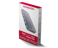 Axagon USB 12 in1 10Gbps, 3x USB-A, USB-C, HDMI, DP, RJ-45, M. - 1185557 - zdjęcie 3