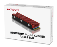 Axagon Chłodnica pasywna M.2 2280 SSD 12mm - 1185579 - zdjęcie 6
