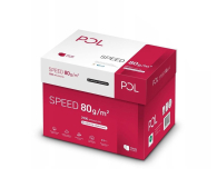 POL Papier A4 Polspeed 80g - karton x5 ryza (2500 arkuszy) - 1179966 - zdjęcie 1