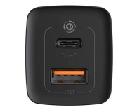 Baseus Ładowarka sieciowa GaN2 Lite USB-C USB-A 65W - 1195441 - zdjęcie 4