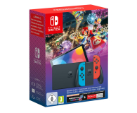 Nintendo Switch OLED (Neon Blue&Red)+MK8DX+3M NSO - 1197084 - zdjęcie 1