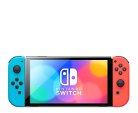 Nintendo Switch OLED (Neon Blue&Red)+MK8DX+3M NSO - 1197084 - zdjęcie 4