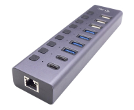 i-tec USB 3.0/USB-C Charging HUB 9port LAN +  Zasilacz 60W - 1196947 - zdjęcie 1