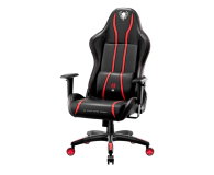 Diablo Chairs X-One 2.0 Normal Size Czarno-czerwony - 1192261 - zdjęcie 3