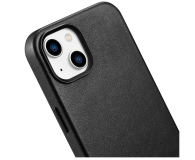 iCarer Leather case do iPhone 14 Plus (Magsafe) czarny - 1201060 - zdjęcie 7