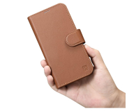 iCarer Wallet Case do iPhone 14 Plus (Anti-RFID) brązowy - 1201104 - zdjęcie 8