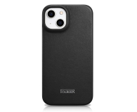 iCarer Leather Folio Case iPhone 14 Plus (Magsafe) czarny - 1201074 - zdjęcie 4