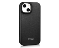 iCarer Leather Folio Case iPhone 14 Plus (Magsafe) czarny - 1201074 - zdjęcie 6