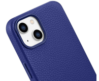 iCarer Litchi Leather Case do iPhone 14 Plus (MagSafe) granatowy - 1201098 - zdjęcie 8