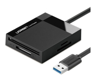 UGREEN Czytnik kart pamięci SD / micro-SD / CF (USB 3.0) - 1200820 - zdjęcie 1
