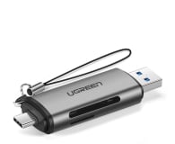 UGREEN Czytnik kart pamięci SD / microSD (USB 3.0 / USB-C) - 1200816 - zdjęcie 1