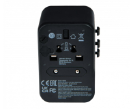 Verbatim Uniwersalny adapter podróżny UTA-04 USB-C PD 61W QC - 1192949 - zdjęcie 2