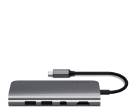 Satechi Multimedia Adapter (USB-C PD, 3xUSB-A, HDMI) (space gray) - 1204869 - zdjęcie 3