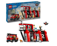 LEGO City 60414 Remiza strażacka z wozem strażackim - 1205487 - zdjęcie 2