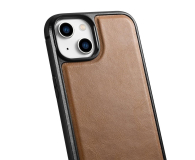 iCarer Leather Oil Wax do iPhone 14 Plus brązowy - 1201148 - zdjęcie 3