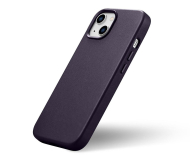 iCarer Leather Case do iPhone 14 Plus (MagSafe) fioletowy - 1201181 - zdjęcie 4