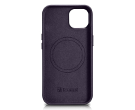 iCarer Leather Case do iPhone 14 Plus (MagSafe) fioletowy - 1201181 - zdjęcie 2