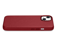 iCarer Leather Case do iPhone 14 Plus (MagSafe) czerwony - 1201111 - zdjęcie 8