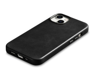 iCarer Premium Leather Case Oil Wax do iPhone 14 (MagSafe) czarny - 1201091 - zdjęcie 6