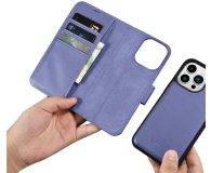 iCarer Wallet Case do iPhone 14 Pro (anti-RFID) fioletowy - 1201191 - zdjęcie 3